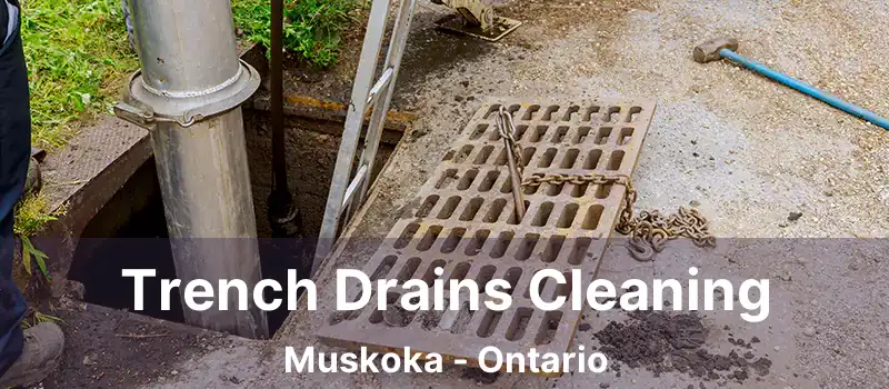 Trench Drains Cleaning Muskoka - Ontario